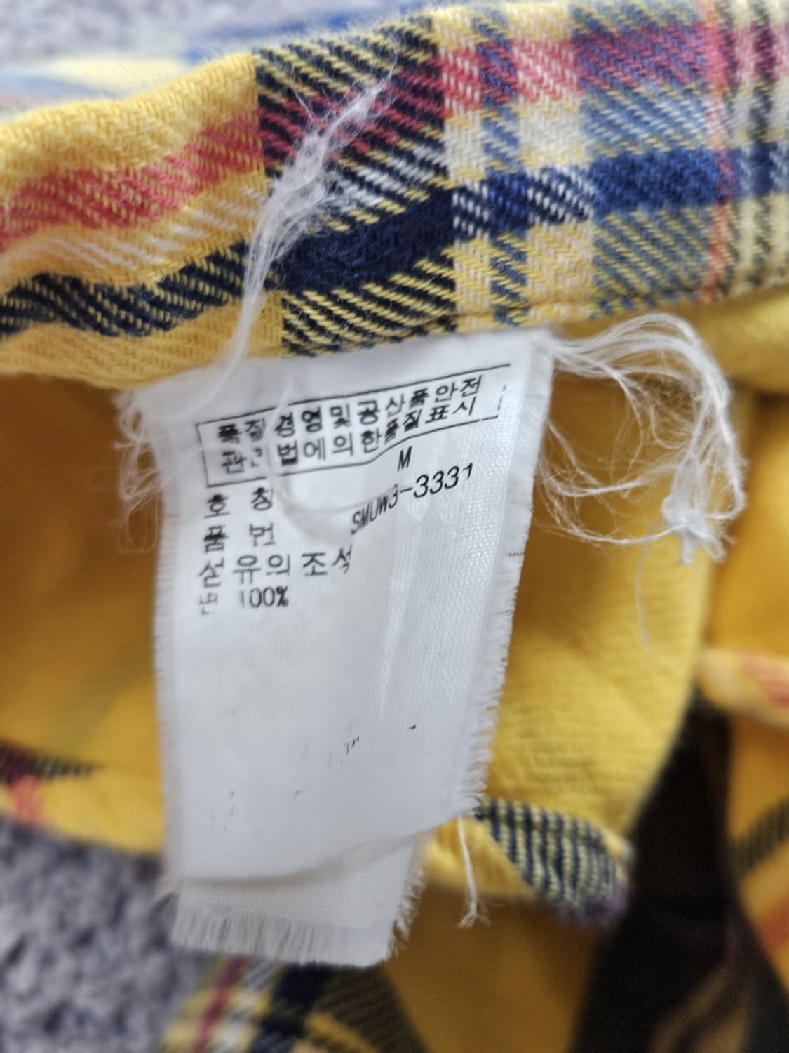 폴로랄프로렌 멀티 체크 패턴 포켓 셔츠 ( M ) / 10014 상품이미지8