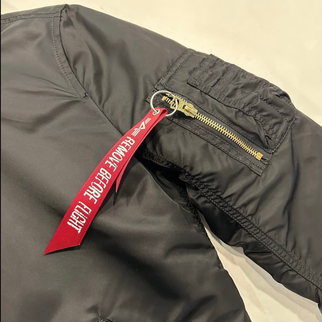 알파인더스트리 후드 항공 붐버 자켓 블루종 상품이미지5