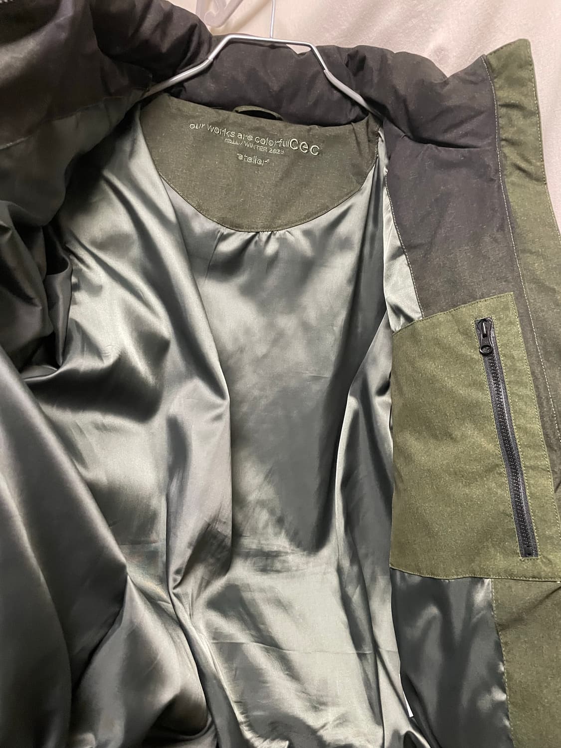 [M] 챈스챈스 크롭 숏패딩 상품이미지3