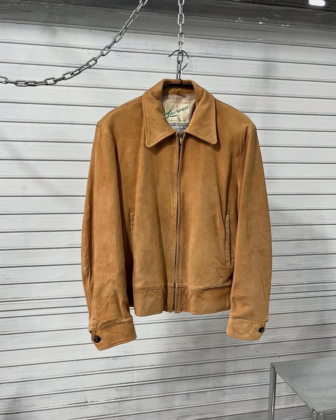 70s vtg talon zipper suede jacket 🇺🇸 상품이미지1