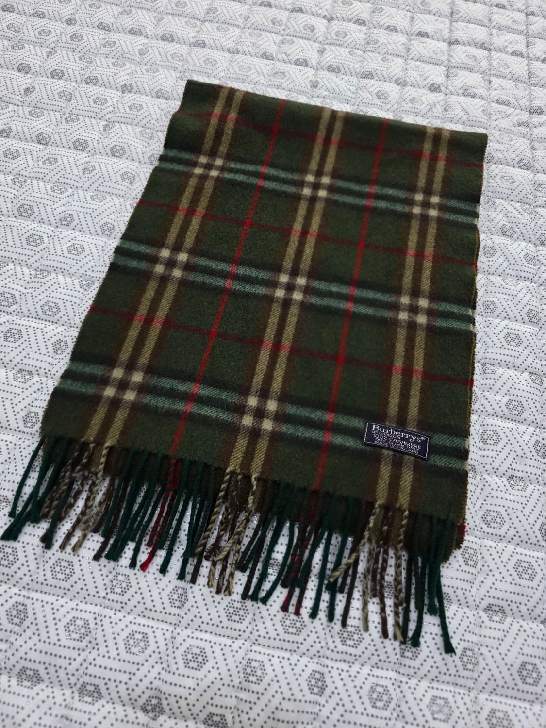 BURBERRY 정품 버버리 캐시미어 머플러 상품이미지5