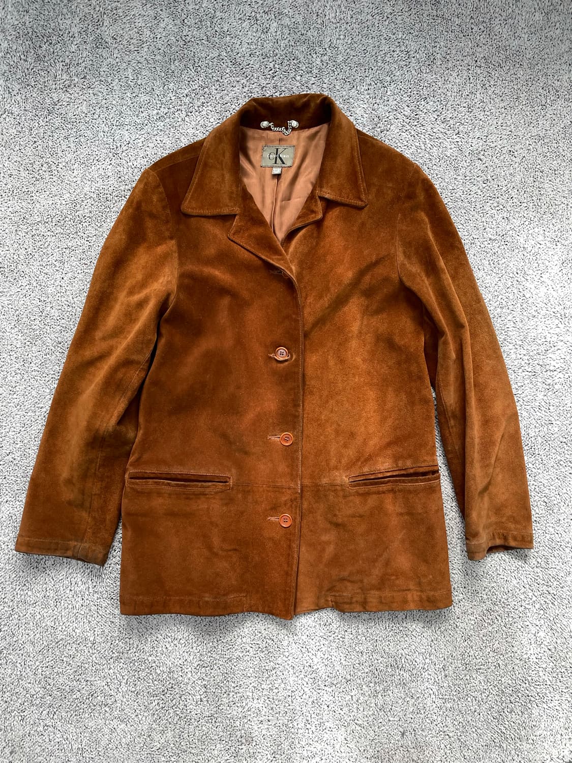 (30% OFF) CK 캘빈클라인 이태리 스웨이드 자켓 상품이미지1