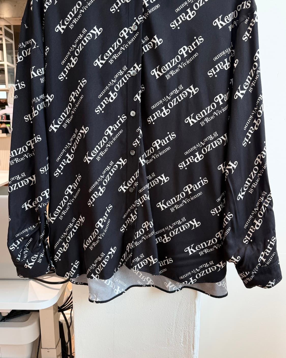 겐조 블랙 로고 베르디 파리 에디션 셔츠 상품이미지6