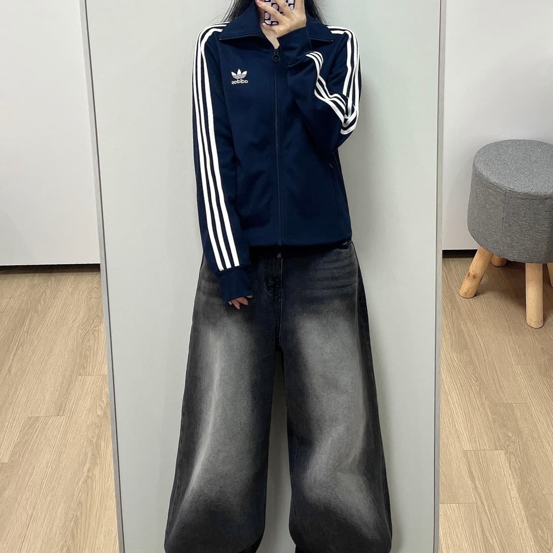 아디다스 유로파 네이비 트랙탑 져지 상품이미지2