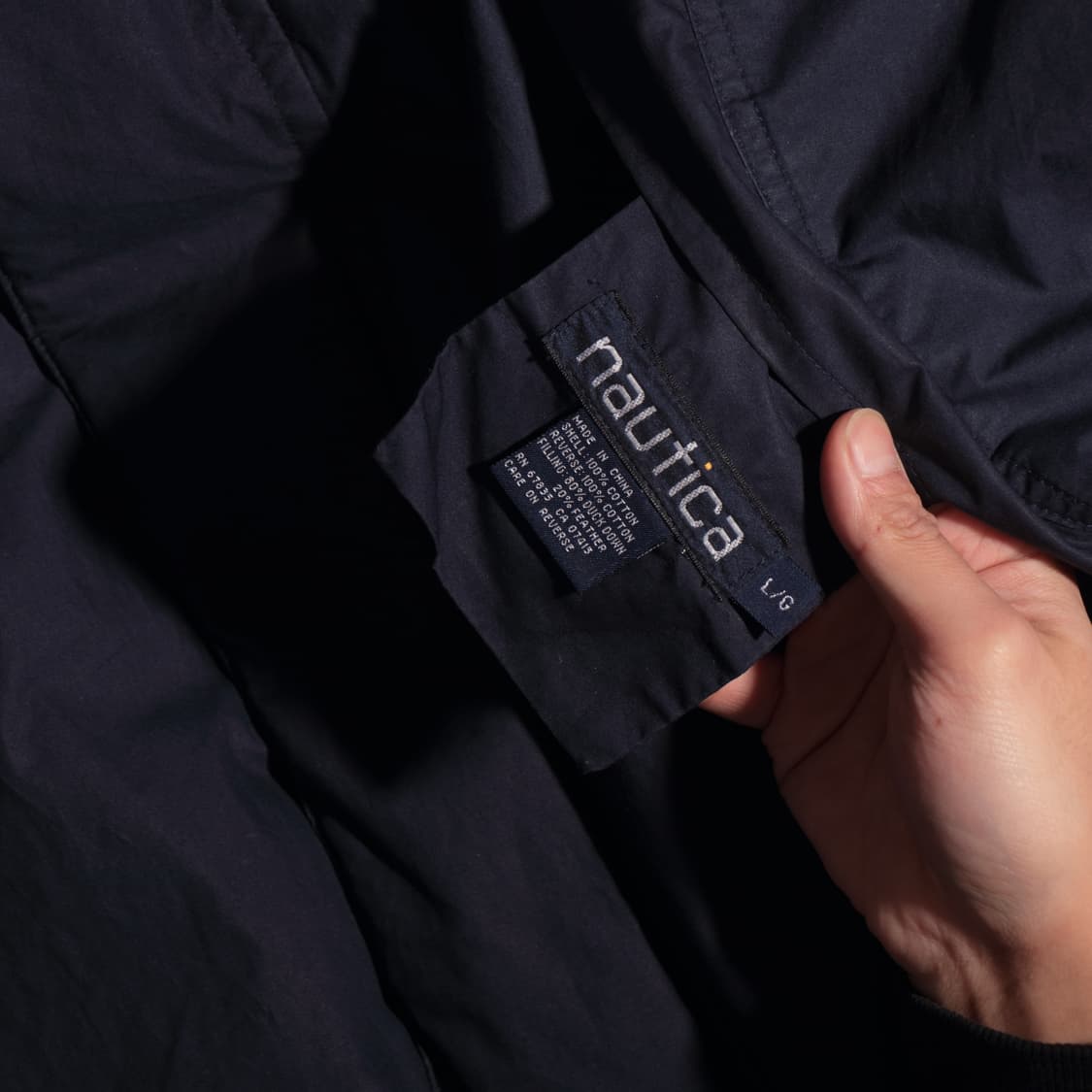 90s 노티카 리버시블 숏 푸퍼 패딩 상품이미지5