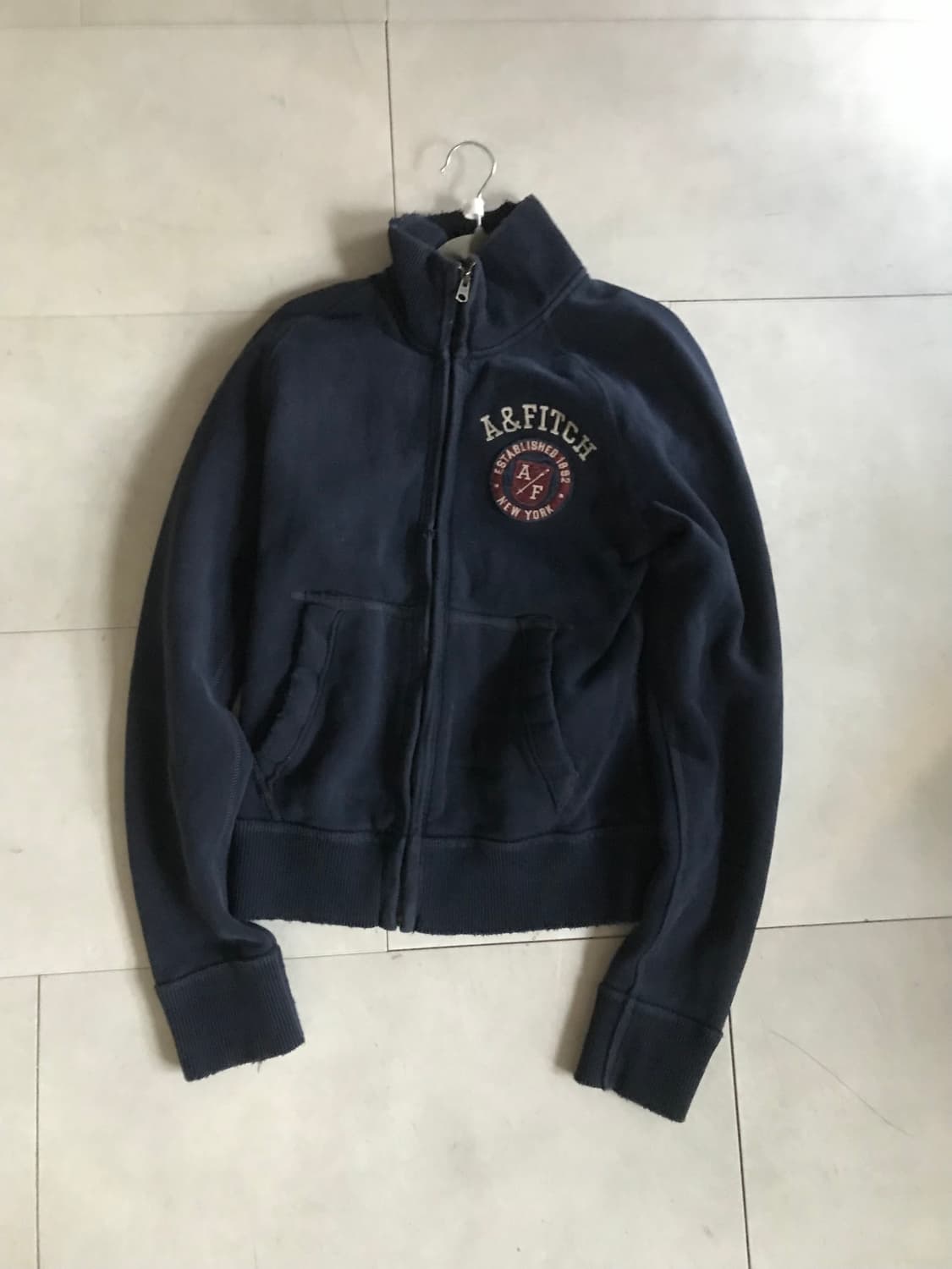 아베크롬비 네이비 면집업 상품이미지8