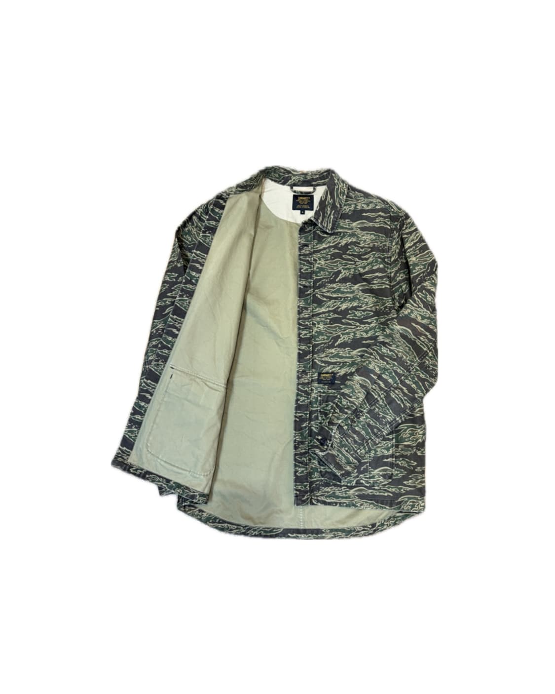 칼하트 카모 코튼 워크셔츠 M 상품이미지2