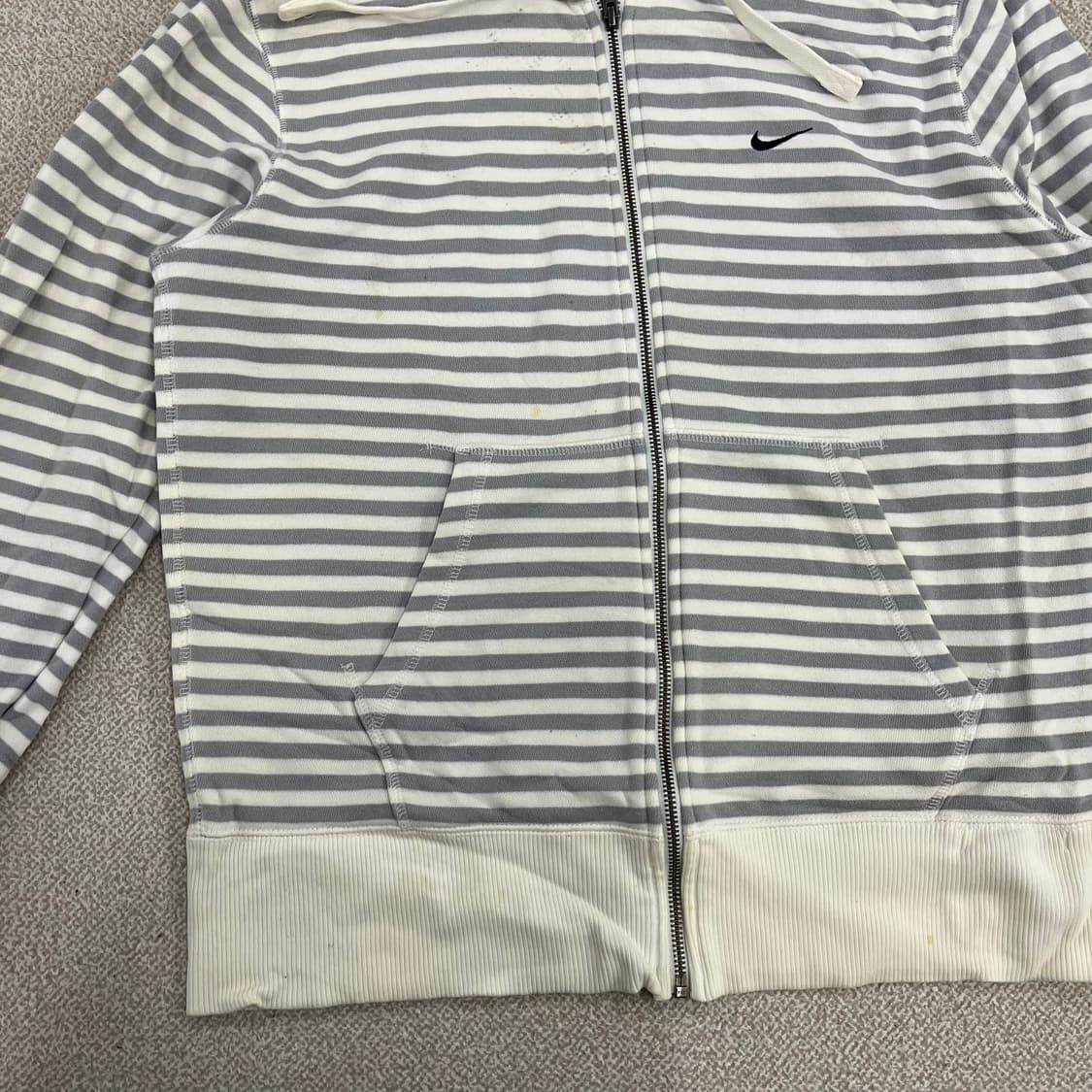 L 나이키 스우시 스트라이프 후드 집업 0122M1 상품이미지6