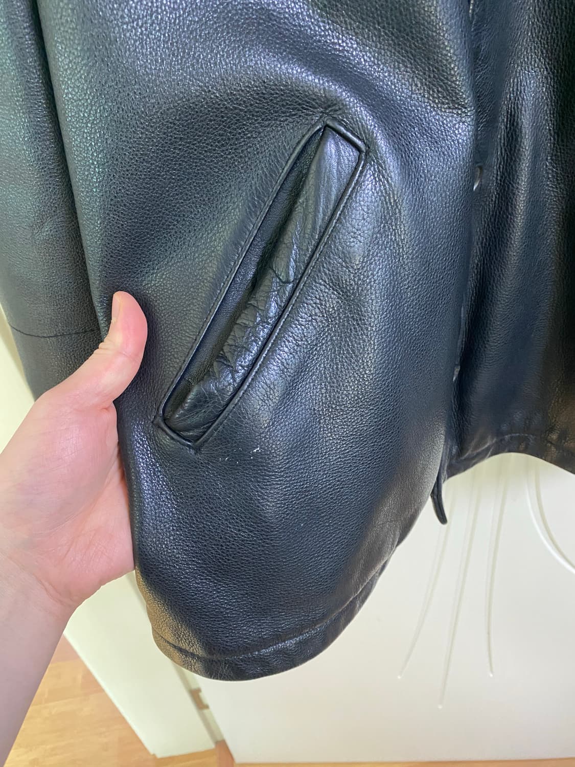 올드 제이크루 래더 카코트 j crew leather car coat 상품이미지9