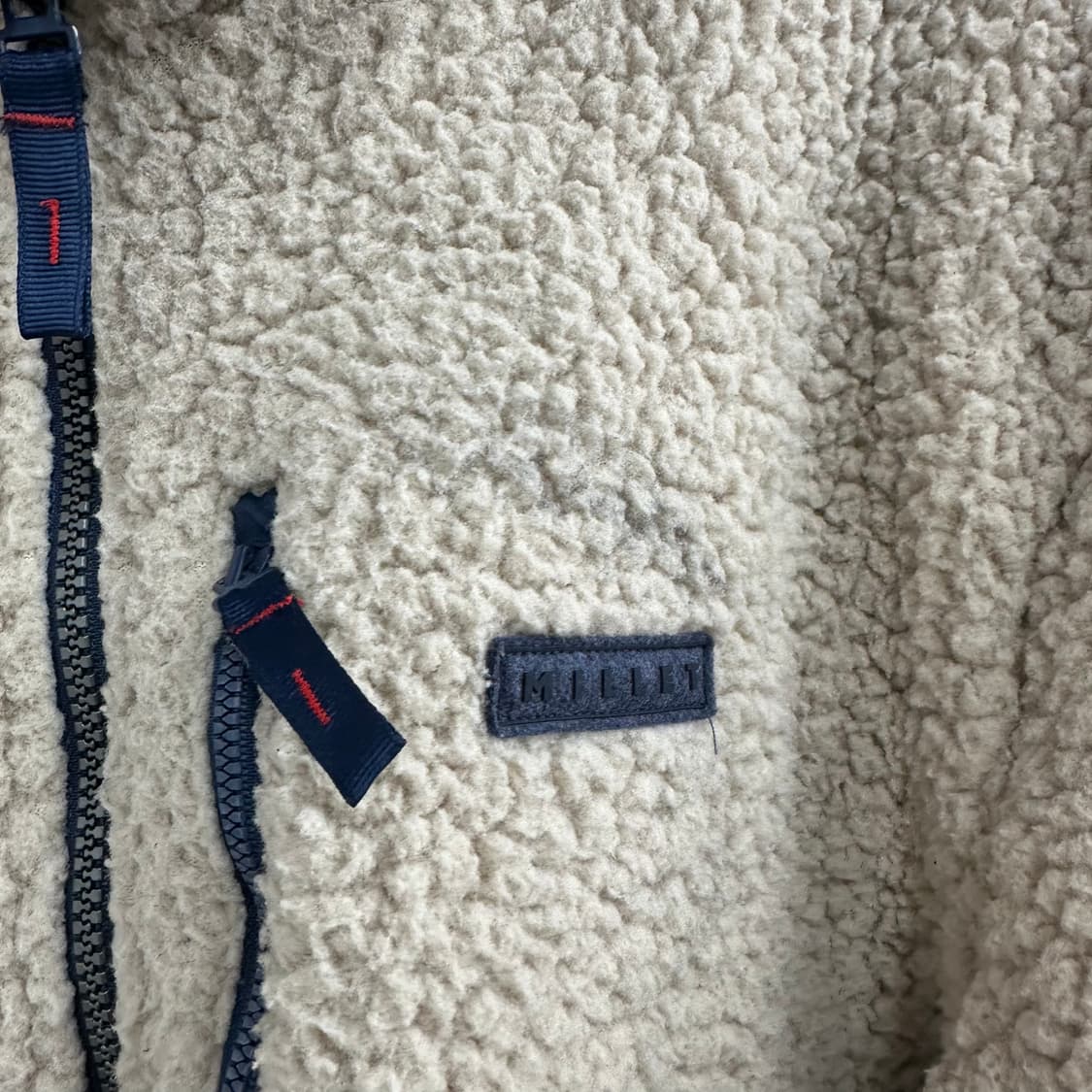 110 밀레 남자 양털 뽀글이 점퍼 상품이미지4