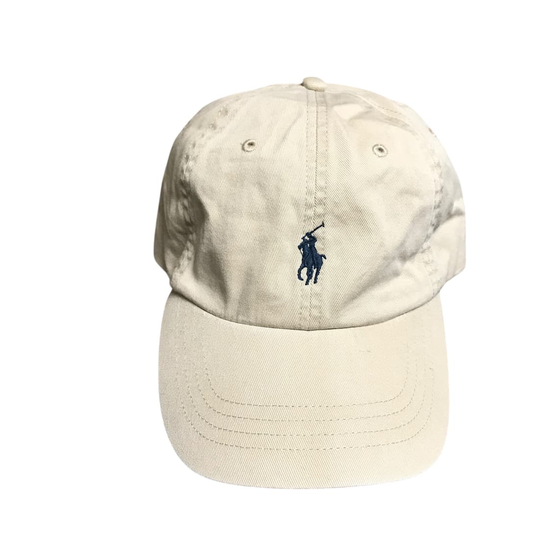 폴로 큐알 베이지 신형라인 볼캡 상품이미지1