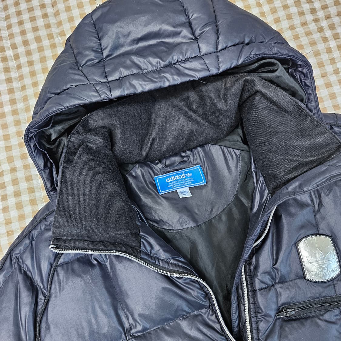 아디다스 거위털 패딩 후드집업 남자100 상품이미지2