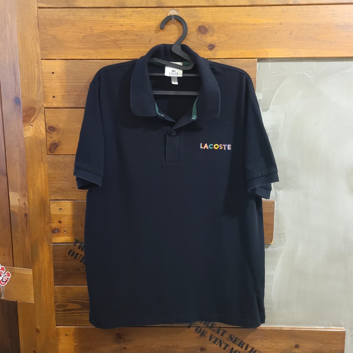 라코스테 레터링 카라티 M  상품이미지1