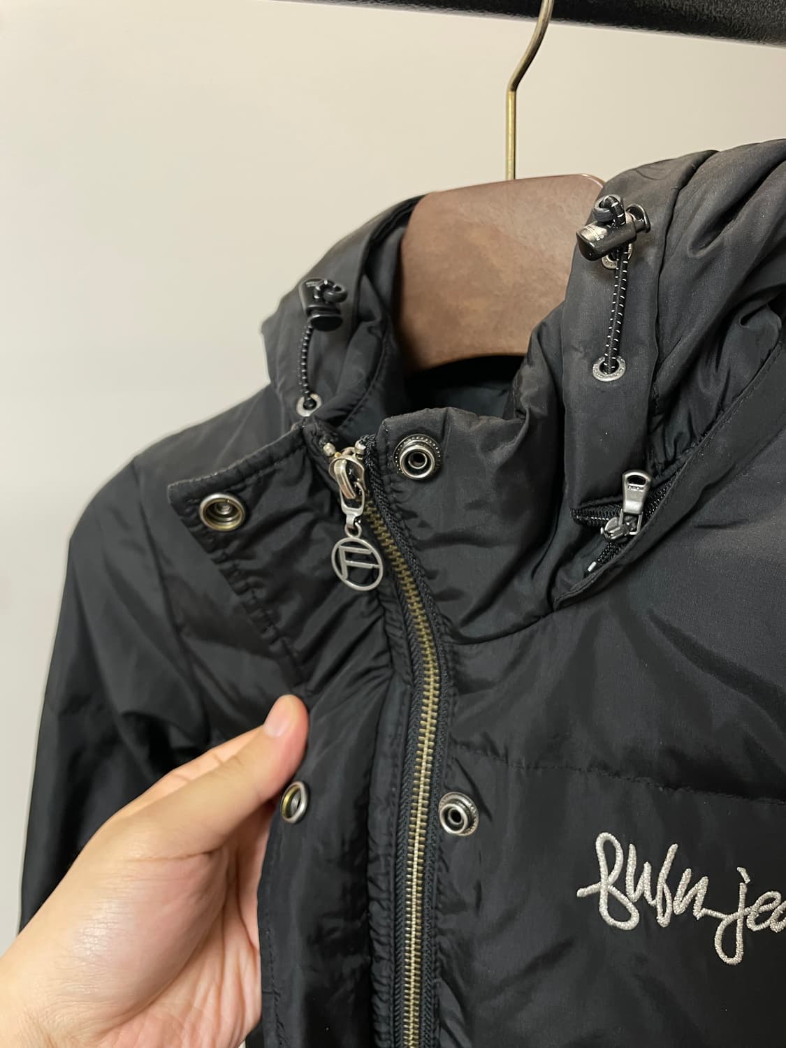 (S) Fubu 후부 y2k 힙합 여성 후드 덕다운 패딩 상품이미지5