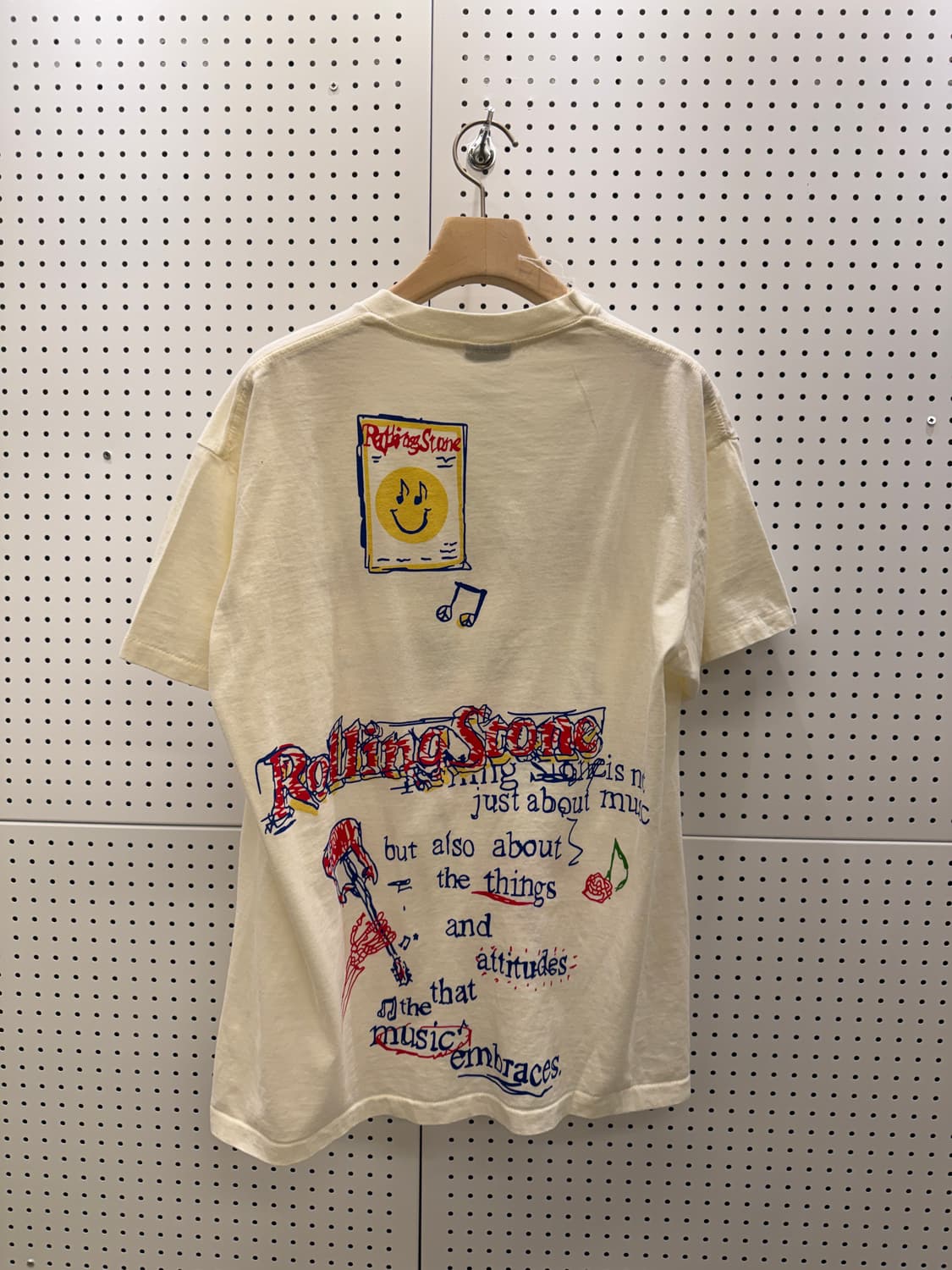 롤링스톤즈 스케치 그래픽 반팔 티셔츠 U1160 상품이미지3