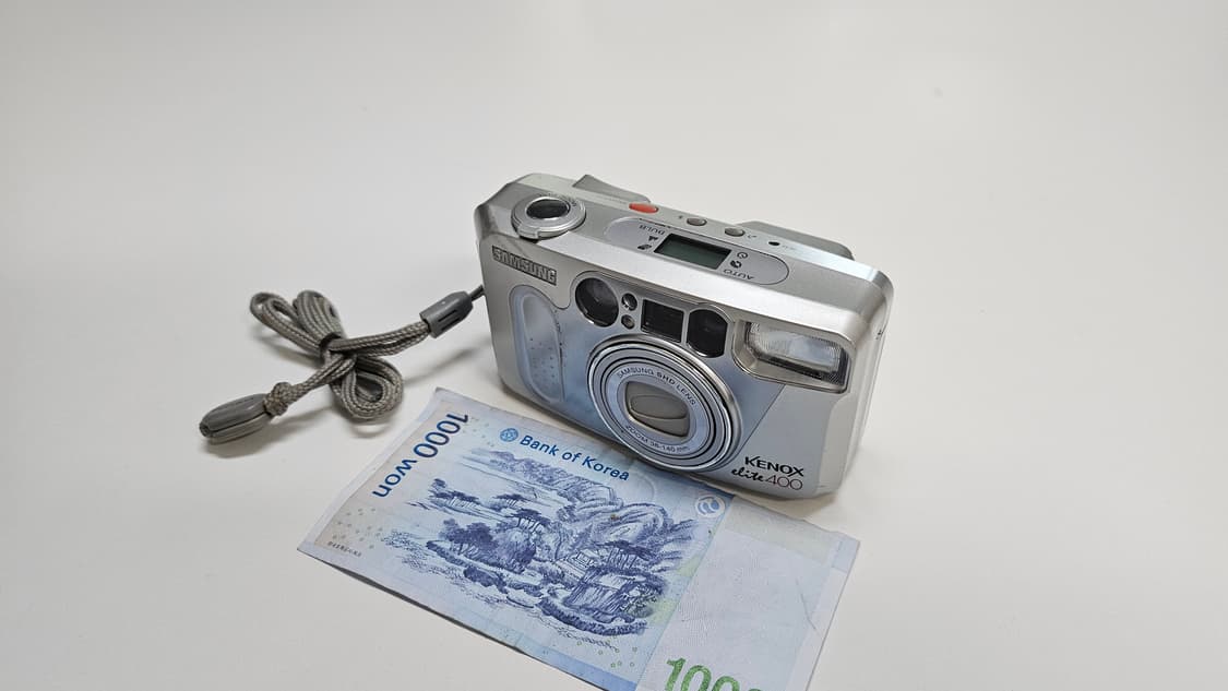 작례O 하이엔드 삼성 케녹스 엘리트 400 필름카메라 빈티지 필카 상품이미지1