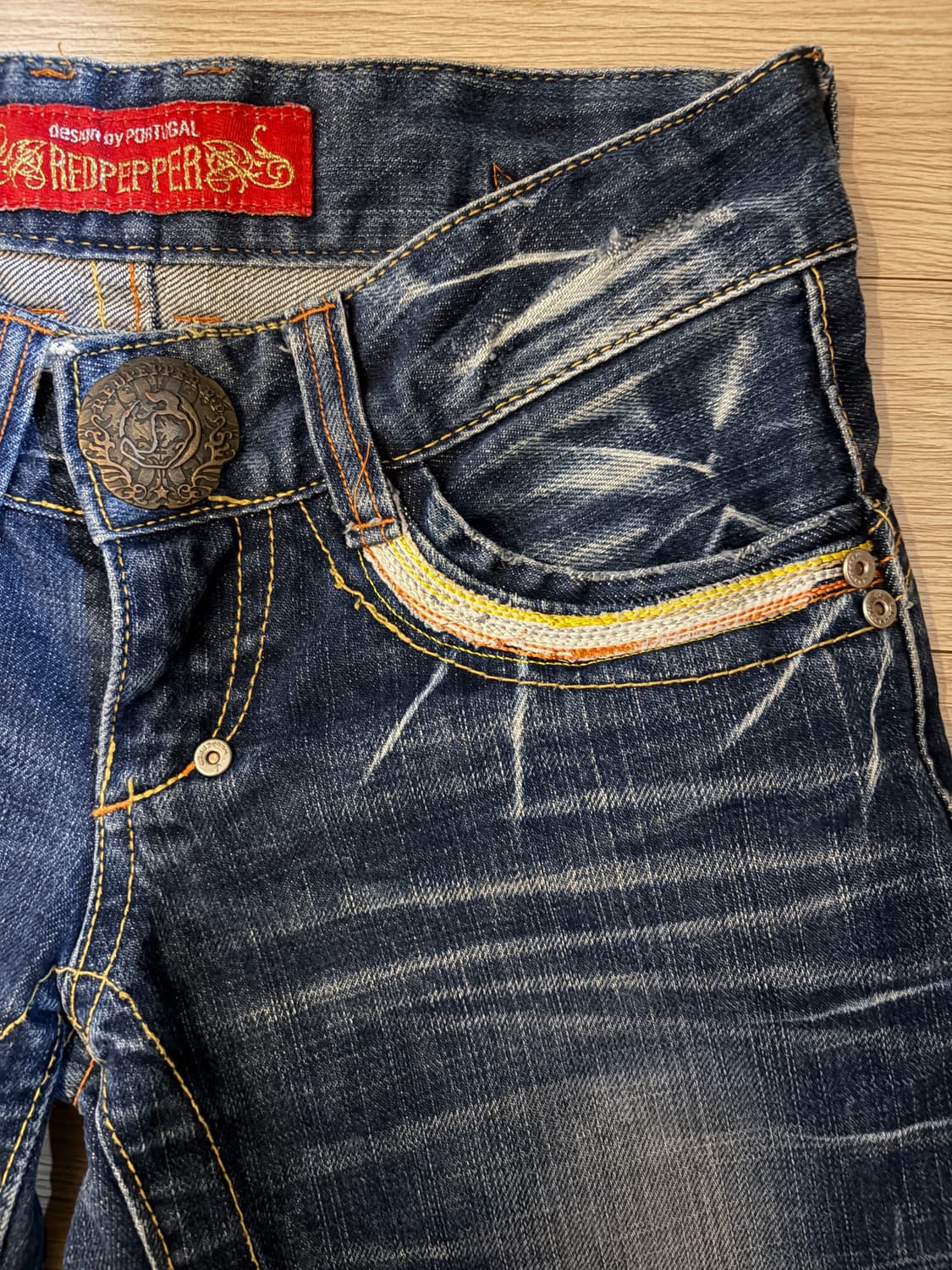 레드페퍼 red pepper 로우라이즈 청바지 25 상품이미지3