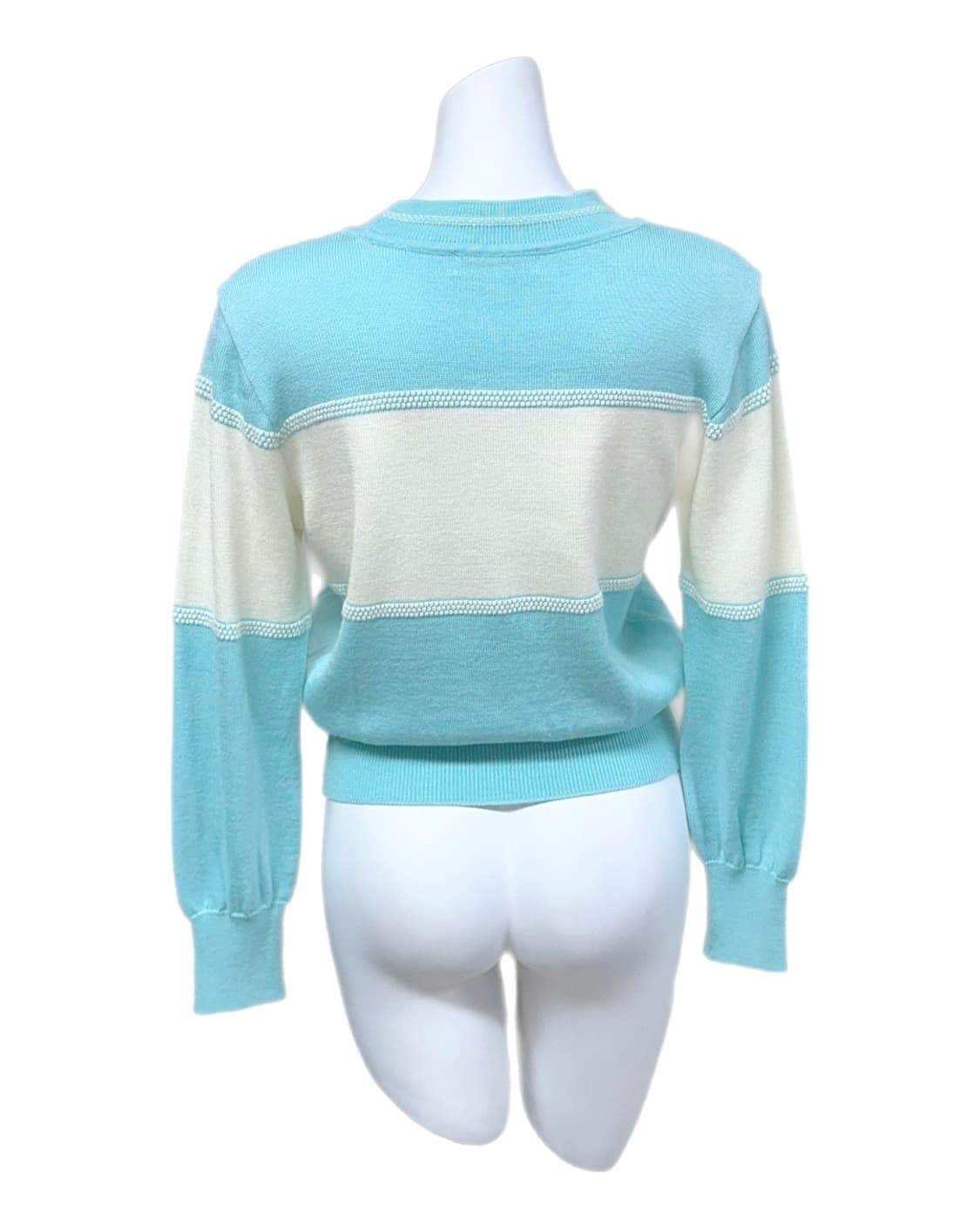 꾸레쥬 울 레터링니트 상품이미지2