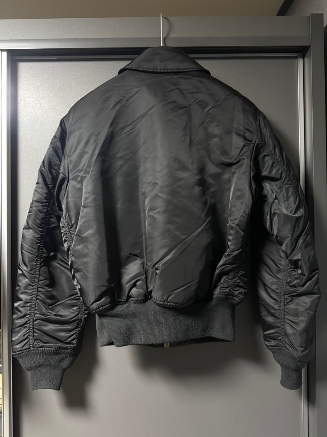 알파인더스트리 CWU-45/P 플라이트 자켓 블랙 (S) 상품이미지2