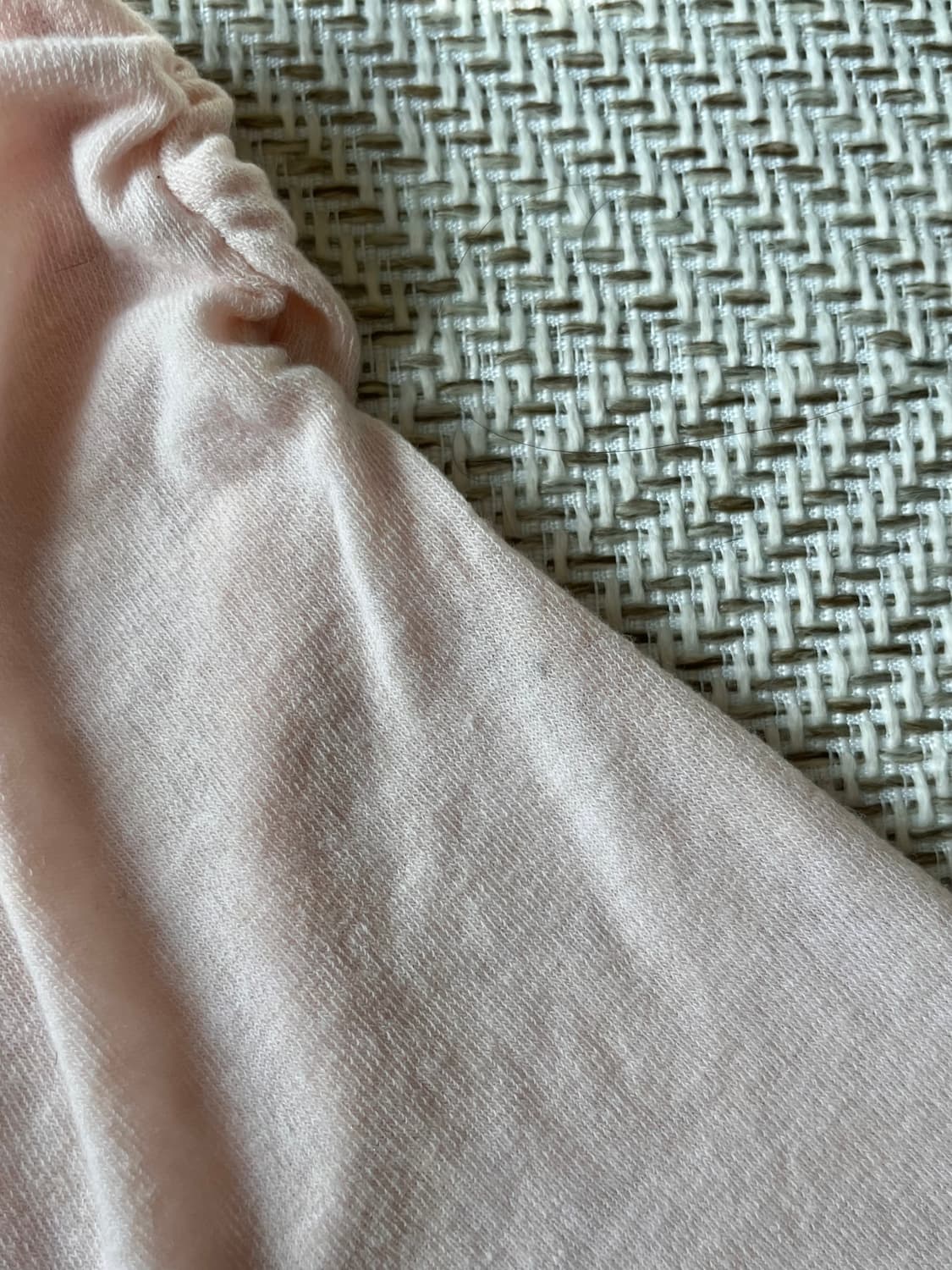 새상품 낫유어로즈 미우탑 M 핑크 상품이미지3