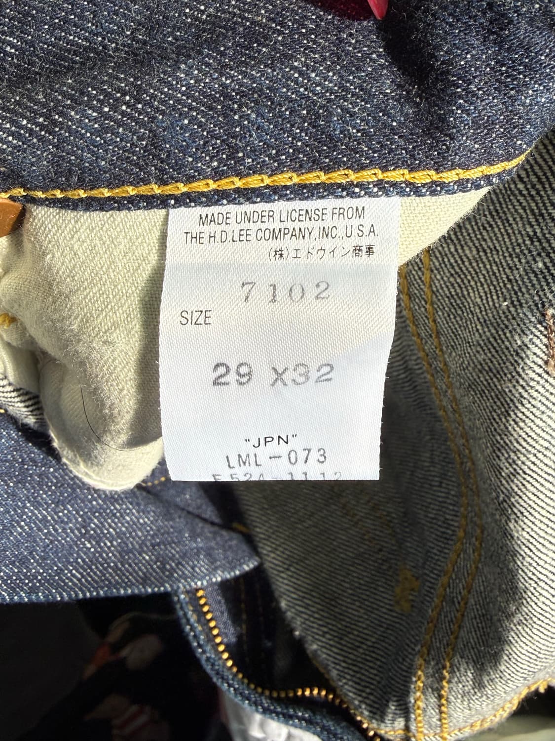 Lee 청바지 상품이미지2