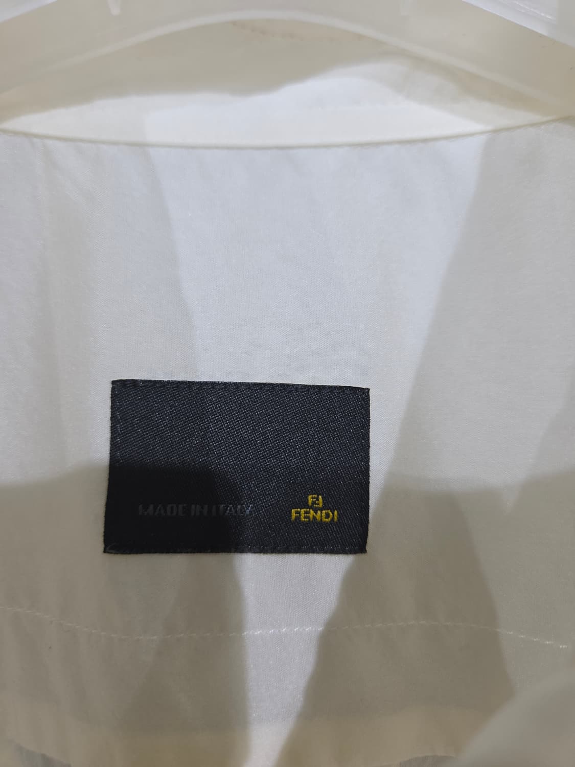 펜디 아이보리 실크 롱 슬리브 셔츠 상품이미지5