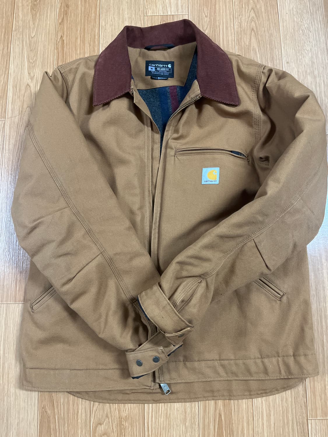 칼하트 디트로이트 지켓 M 브라운 상품이미지3