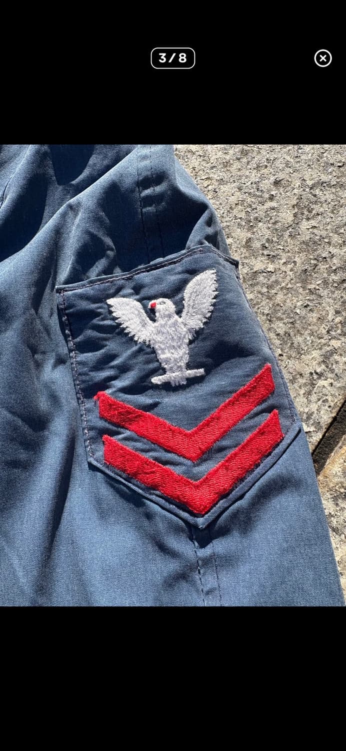 80s us 밀리터리 유틸리티 자켓 상품이미지3