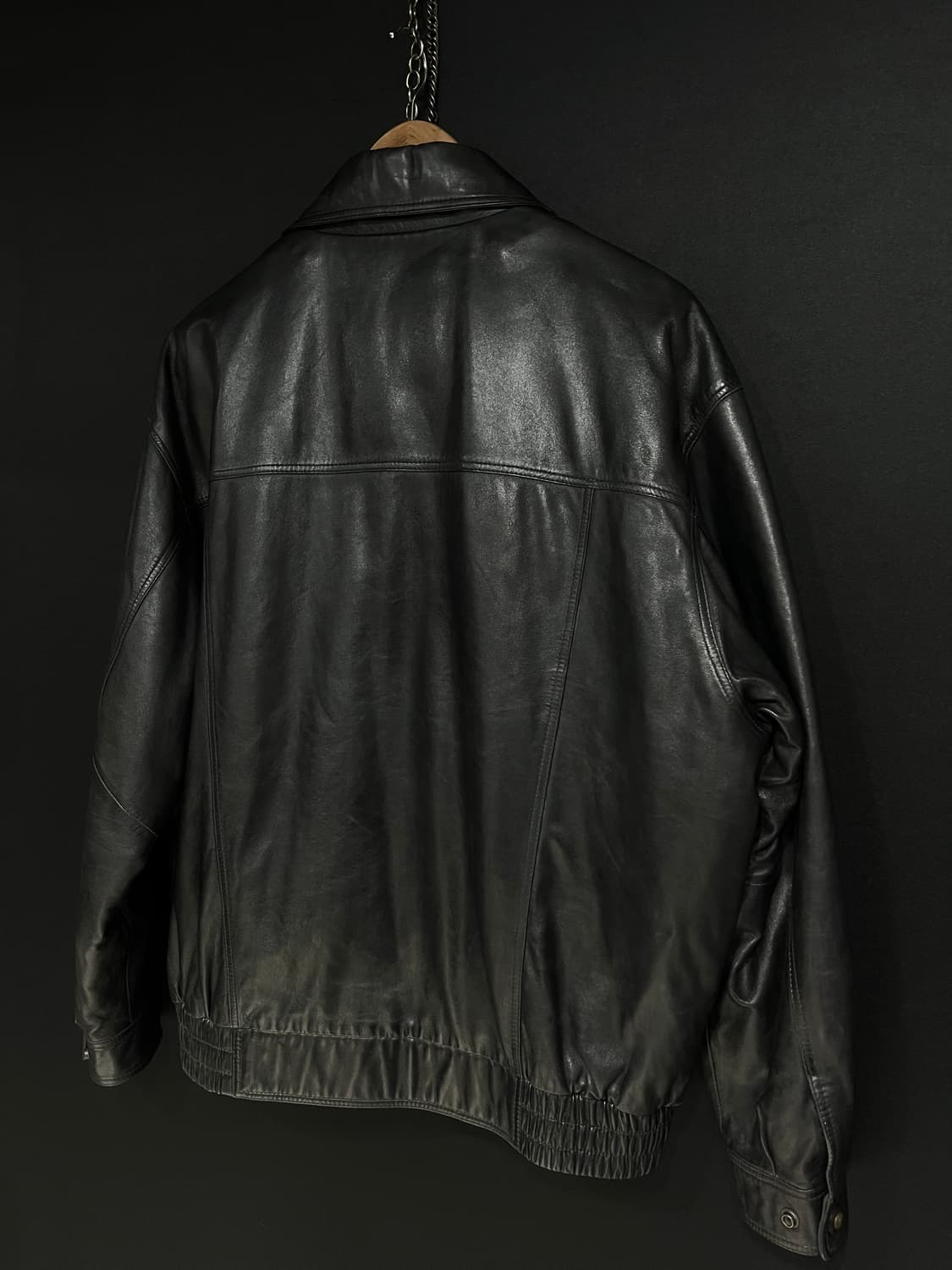 입생로랑 가죽 봄버 상품이미지7