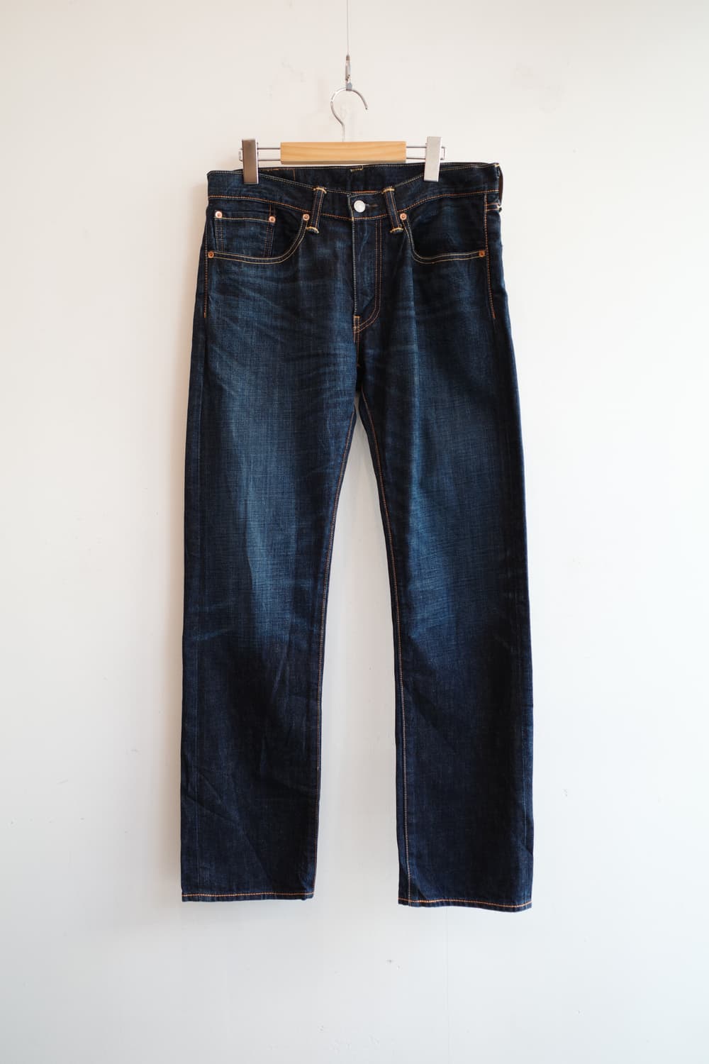 Levis 504 워싱 데님팬츠 (32인치)  상품이미지1