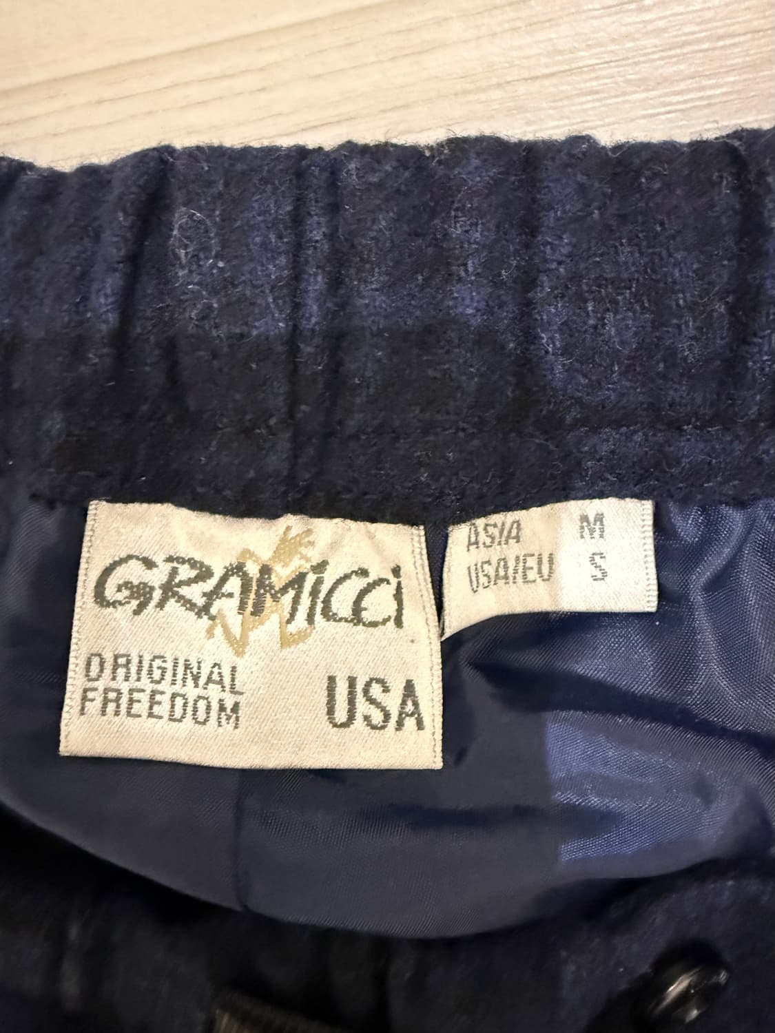 그라미치 Gramicci 울혼방 네이지 색상 바지 상품이미지4