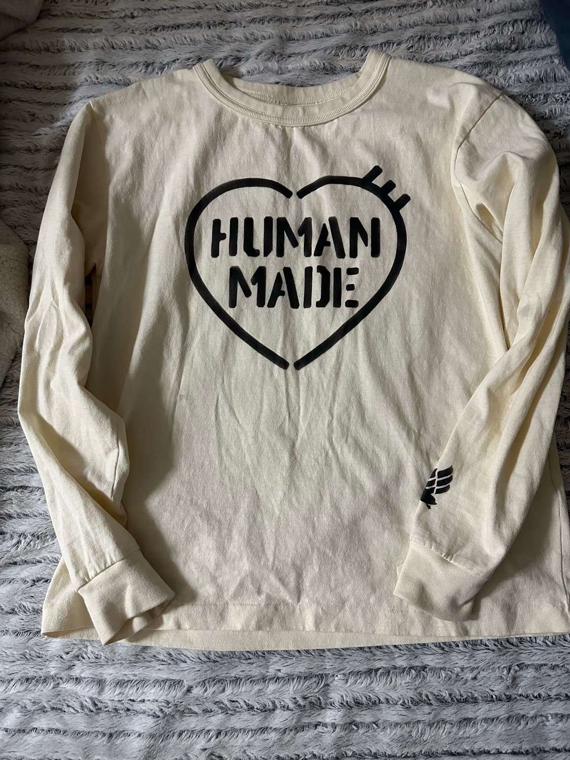 휴먼메이드 롱슬리브 -L 색상 옐로우 상품이미지2