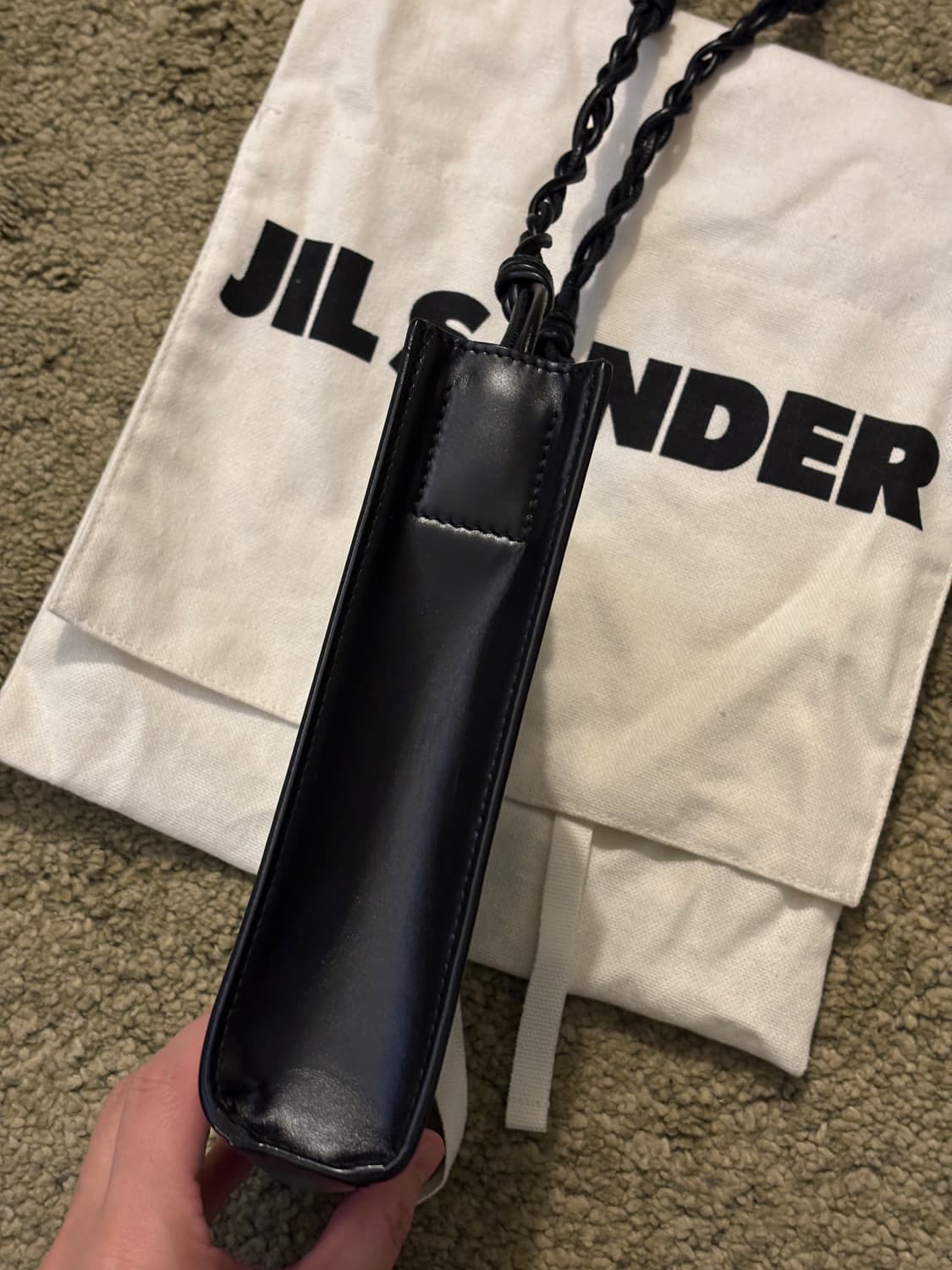 질샌더 JIL SANDER 탱글백 Small (실버 로고) 상품이미지6