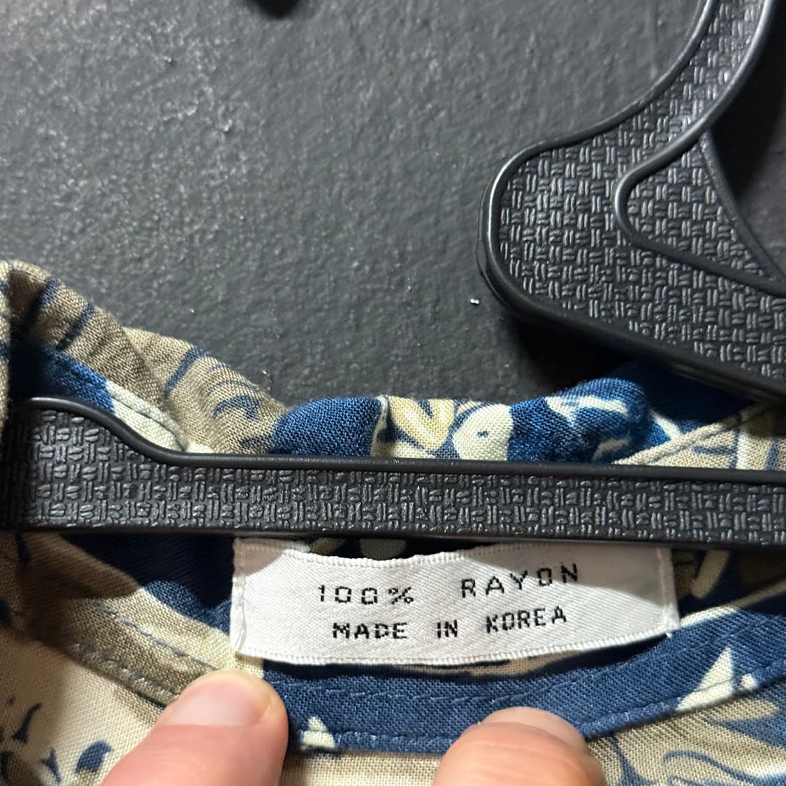 Pierre Cardin 빅사이즈 아트 풀 패턴 레이온 반팔 셔츠 상품이미지6