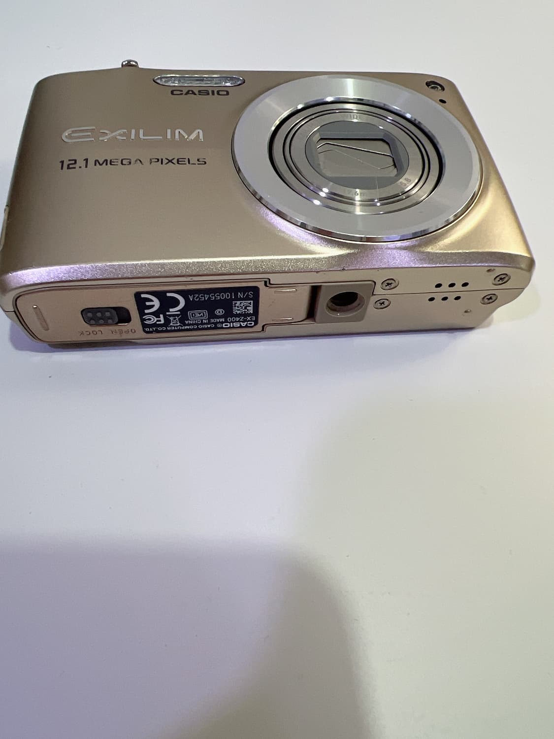 카시오 엑슬림 z400 골드 빈티지 디카 상품이미지9
