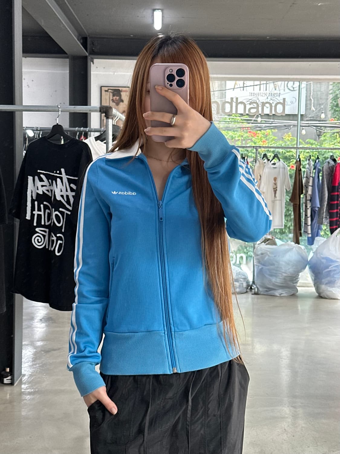 아디다스 이니셜로고 팁탭 트랙탑 져지 상품이미지3