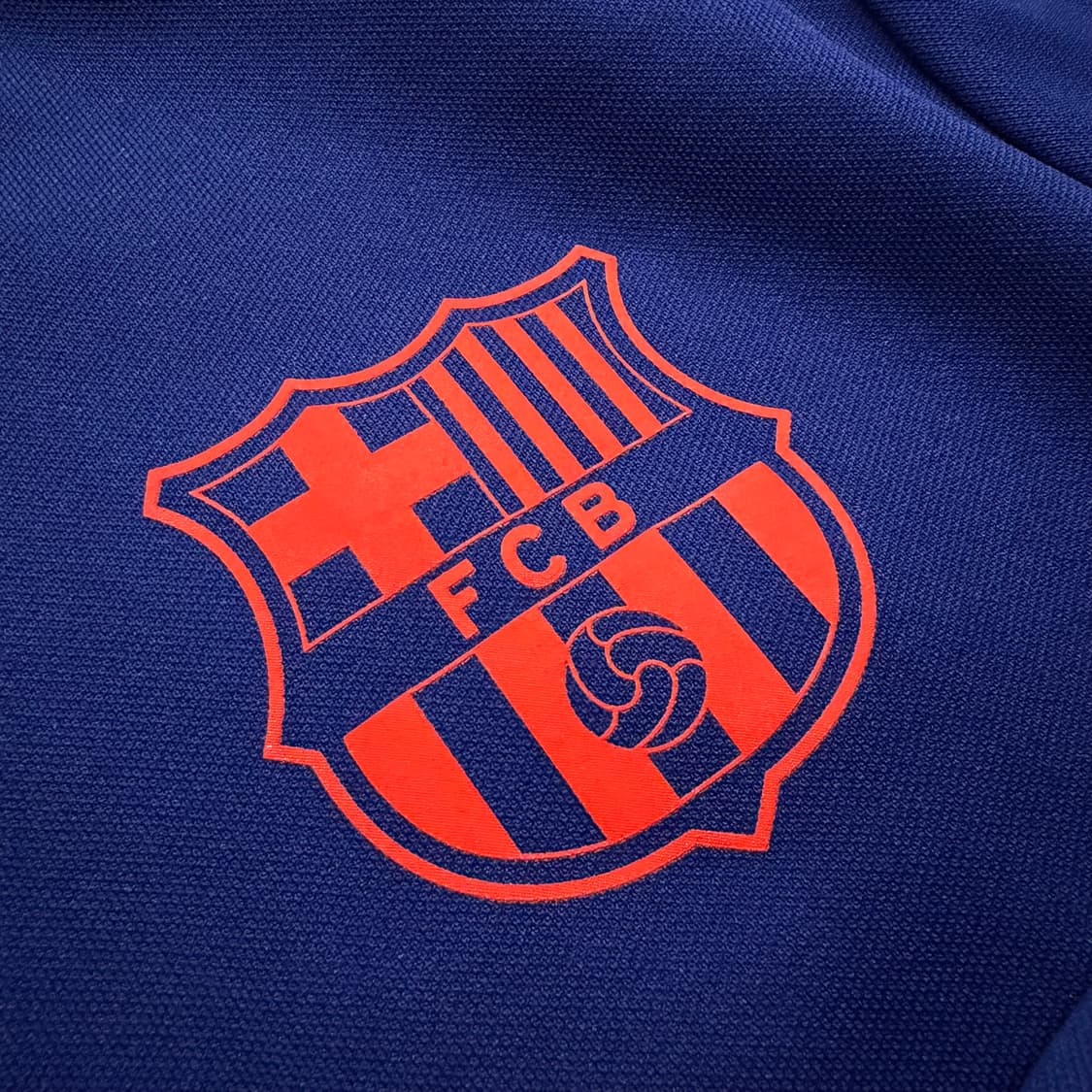 [XL] 12-13 나이키 FC 바르셀로나 트랙탑 블루 B548 상품이미지4