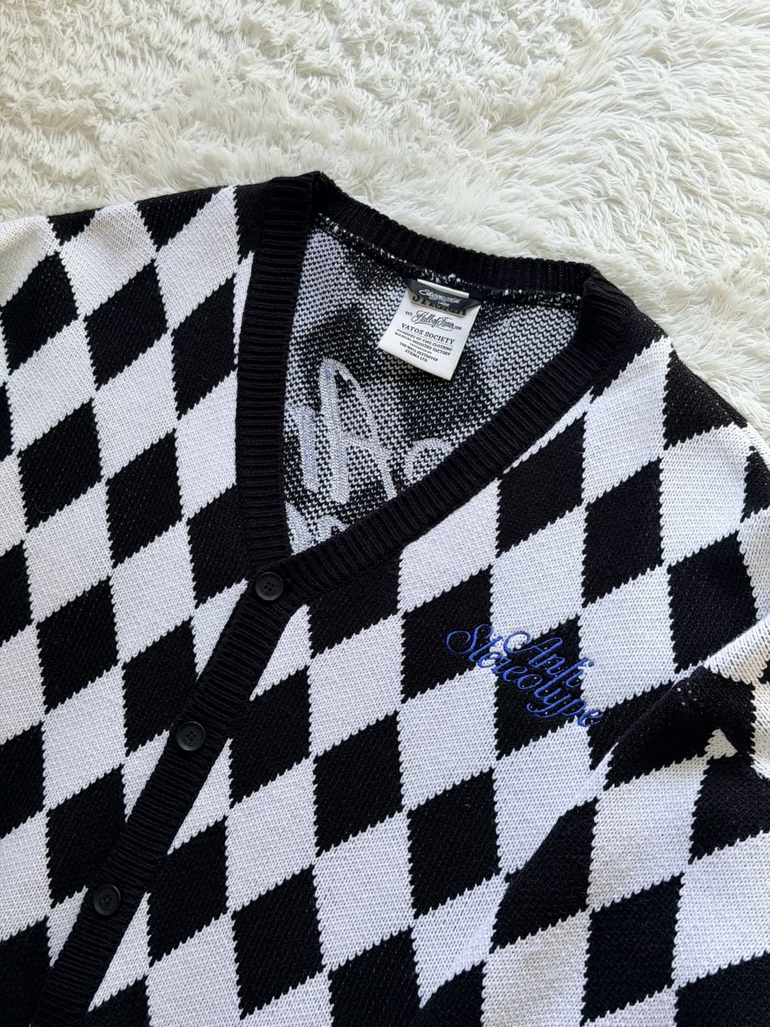 Stigma Vatos 다이아몬드 가디건 L 상품이미지3