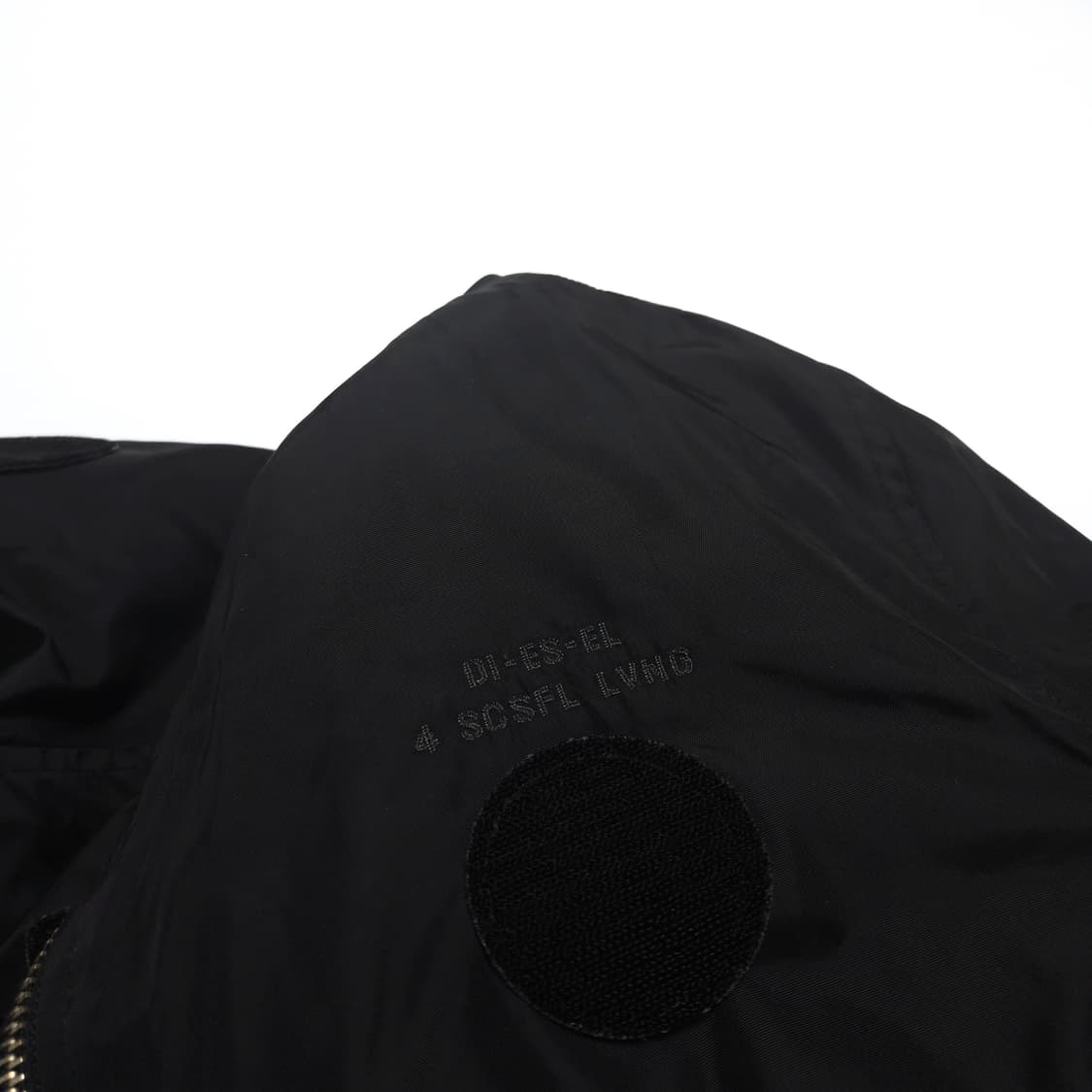 디젤 DIESEL MA-1 항공 점퍼 자켓 블랙 상품이미지6