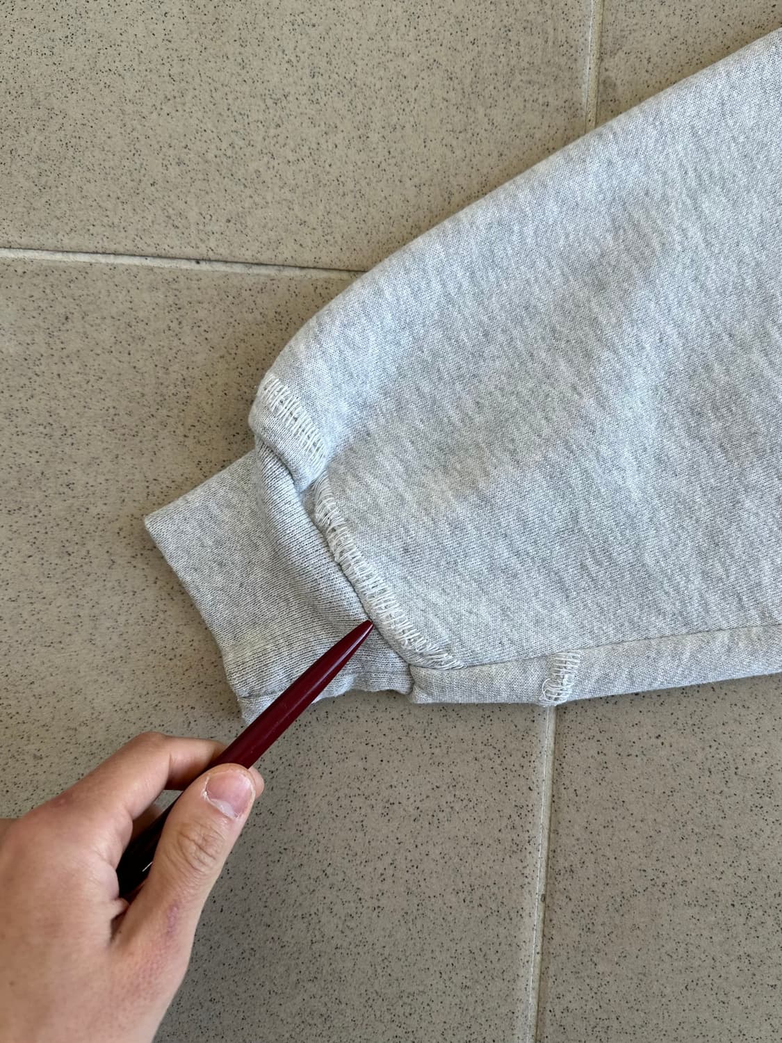 90s 빈티지 러셀 후드 밝은그레이 XL 상품이미지6