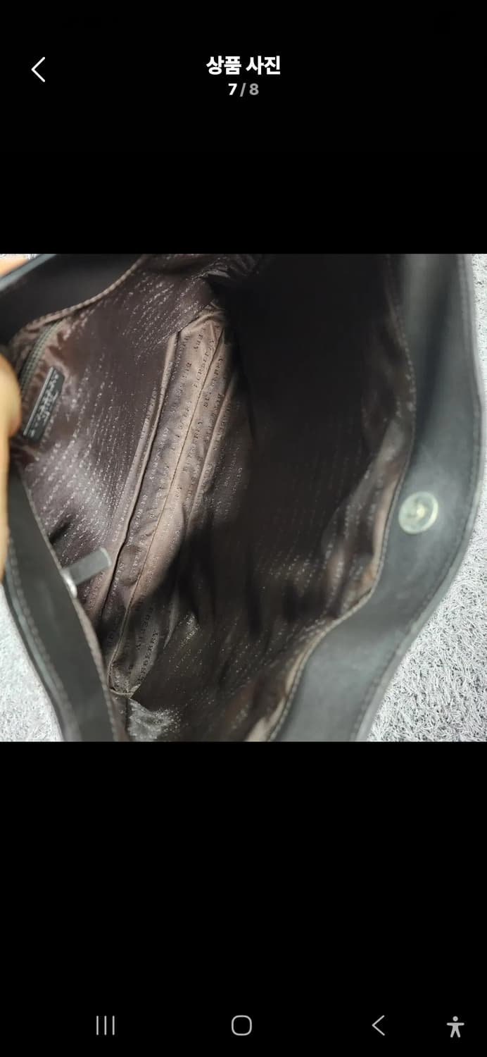 버버리 체크 숄더백 상품이미지7