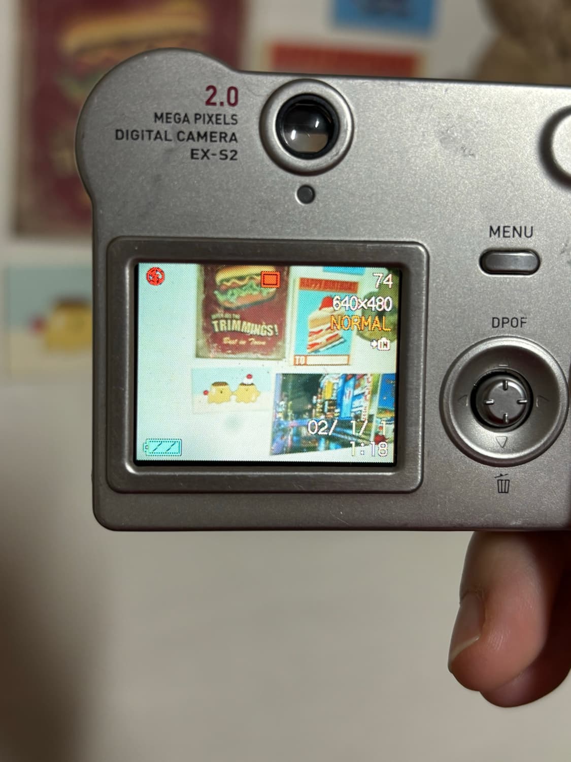 카시오엑슬림 EX-S2 디카 상품이미지3