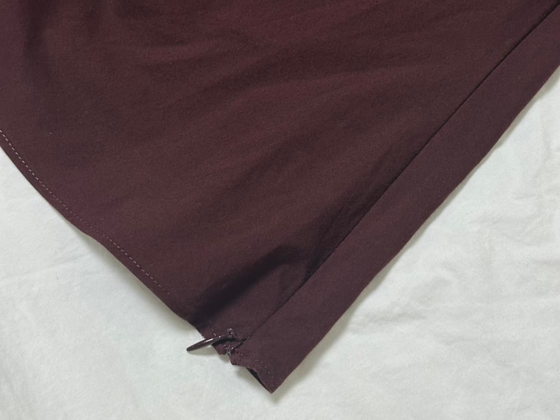 vintage wine ruffle shirt 상품이미지2