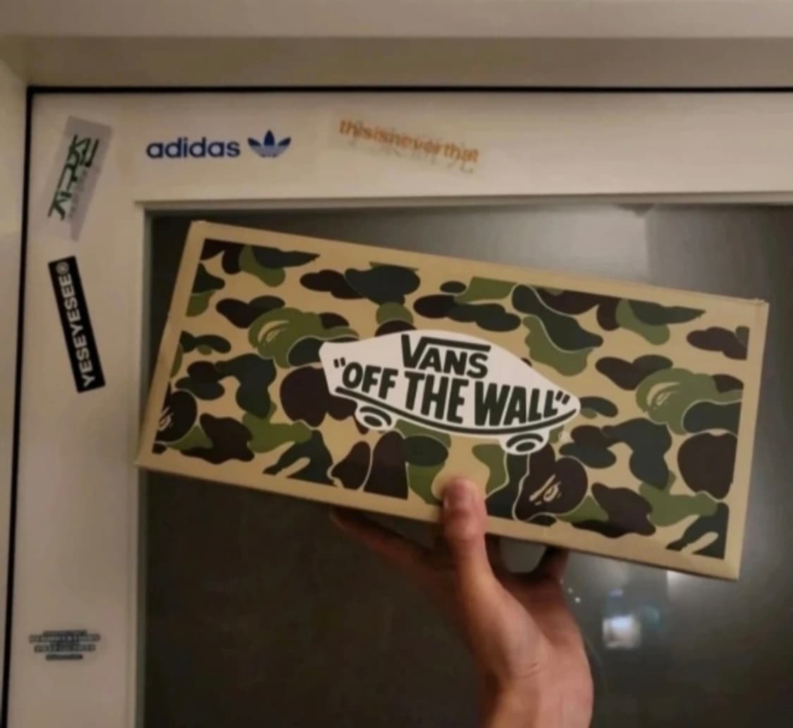 [255]반스 x 베이프 어센틱 44 DX 퍼스트 카모 그린 상품이미지5