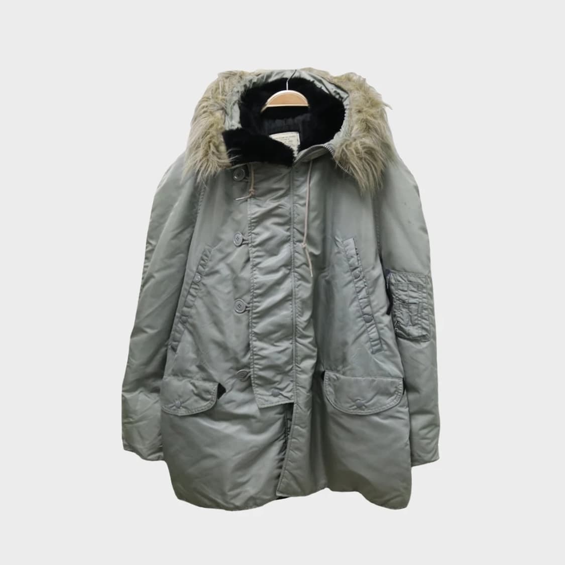 알파 인더스트리 하이넥 야상 자켓 63727 상품이미지1