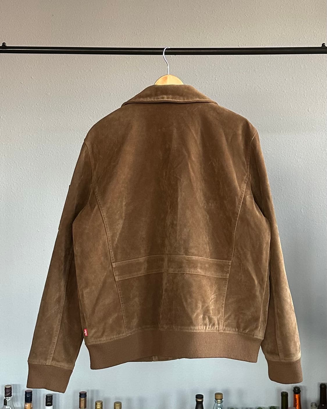 [L]리바이스 Levi's 스웨이드 패디드 봄버 자켓 상품이미지6