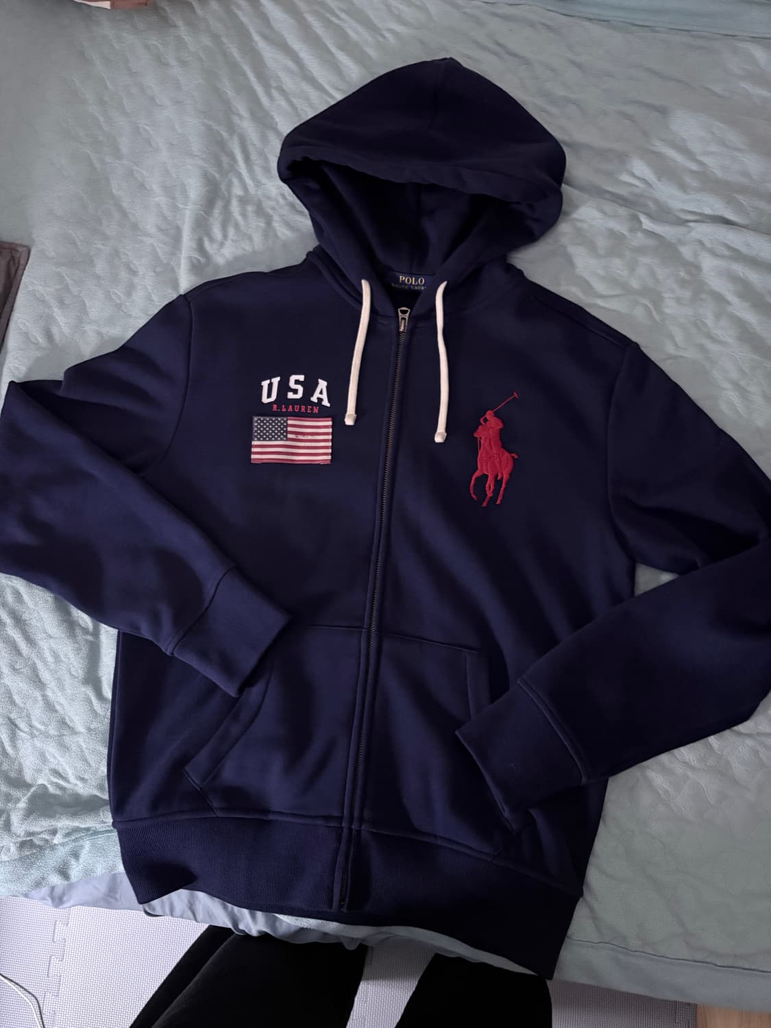 폴로 빅포니 usa 후드집업  상품이미지1