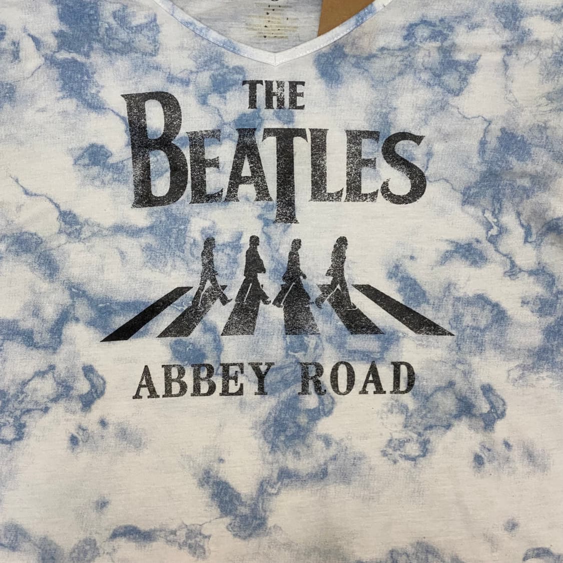 미국 빈티지 비틀즈 THE BEATLES 굿즈티 타이다이 반팔 락티셔츠 상품이미지3