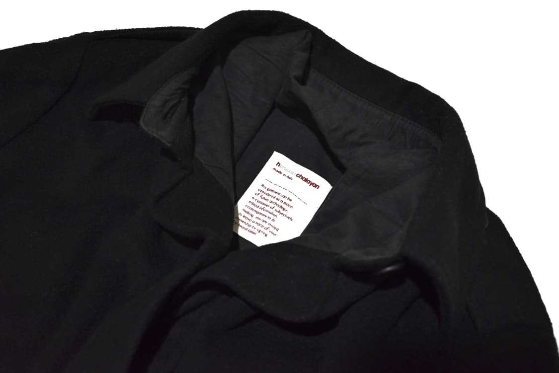 Hussein chalayan boiled wool coat 상품이미지4