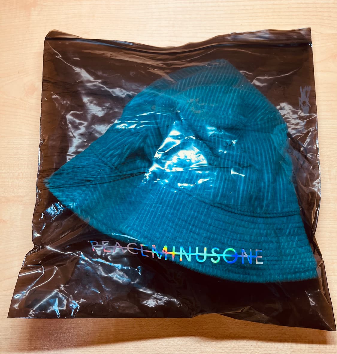 피스마이너스원 코듀로이 블루 버킷햇 상품이미지3